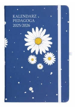 Kalendarz pedagoga 2025/26 A5 tyg. Salsa stokrotka