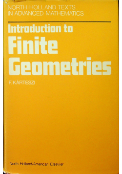 Introduction to Finte Geometries