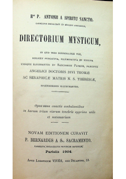 Directorium Mysticum 1904 r