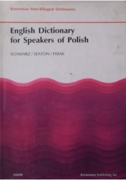English Dictonary for Speakers of Polish