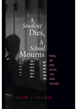 Student Dies, A School Mourns