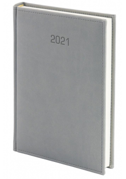Kalendarz 2021 A4 Dzienny Vivella Szary