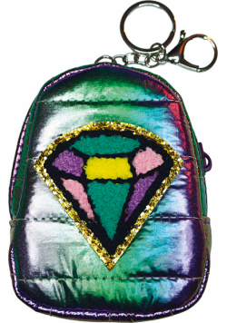 Targi Portfelik Puffy fioletowy