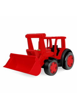 Gigant traktor ładowarka czerwony