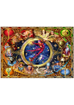 Puzzle 1000 Dziedzictwo Boskiego Tarota