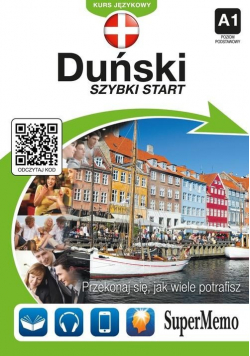 Duński Szybki start Kurs językowy plus CD