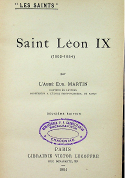 Saint Leon IX 1904 r