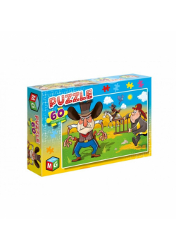 Puzzle 60 Kowboje Strażacy
