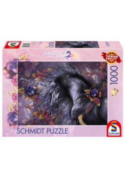 Puzzle 1000 Laurie Prindle Niebieska róża