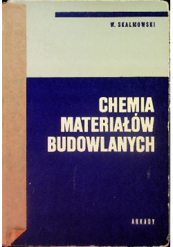 Chemia materiałów budowlanych