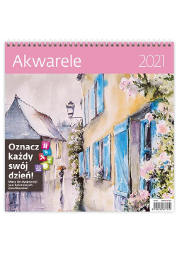 Kalendarz 2021 30x30 Akwarele HELMA