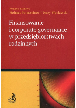 Finansowanie i corporate governance...