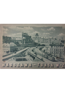 Warszawa trasa w z 1949 r