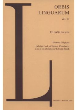 Orbis Linguarum vol 50
