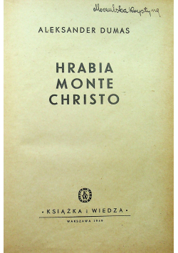 Hrabia Monte Christo 1949 r.