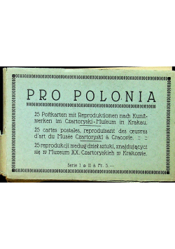 Pro Polonia 25 reprodukcji według dzieł sztuki