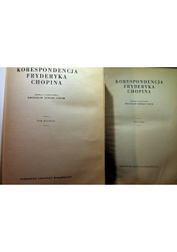 Korespondencja Fryderyka Chopina