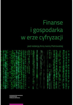 Finanse i gospodarka w erze cyfryzacji