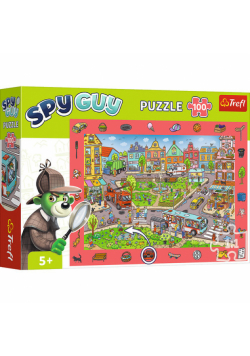 Puzzle obserwacyjne Spy Guy Miasto 100
