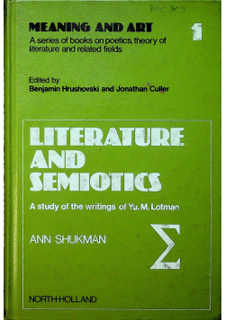 Literature and semiotics