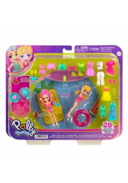 Polly Pocket Zestaw modowy duży z 2 lalkami HKV95
