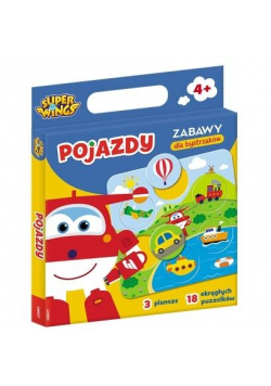 Super Wings. Pojazdy. Zabawy dla bystrzaków