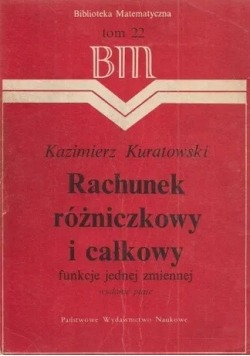Rachunek różniczkowy i całkowy Tom 22