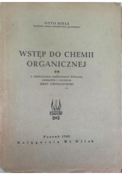 Wstęp do chemii organicznej 1948 r