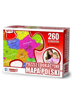Puzzle edukacyjne Mapa Polski