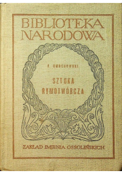 Sztuka Rymotwórcza