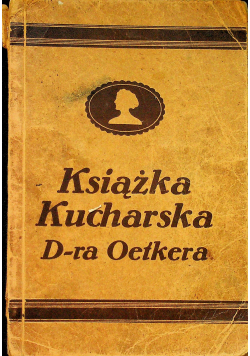 Książka kucharska ok 1937r