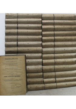 Theologiae Cursus Completus 27 tomów  1837 r