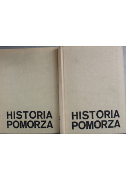 Historia Pomorza  Tom I i II