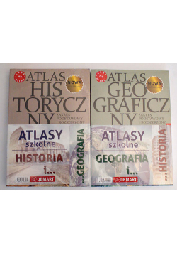 Pakiet edukacyjny Geograficzny i historyczny Atlas do liceum i technikum