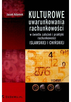 Kulturowe uwarunkowania rachunkowości
