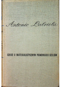 Szkice o materialistycznym pojmowaniu dziejów