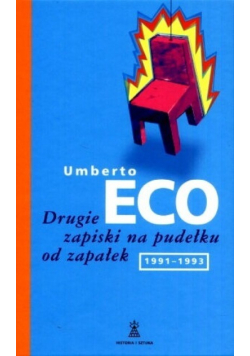 Drugie zapiski ma pudelko od zapałek