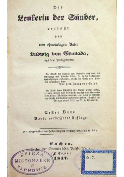 Die Lenserin der Sünder 1847 r.