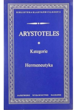 Arystoteles Kategorie Hermeneutyka