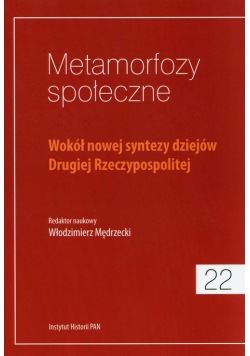 Metamorfozy społeczne Tom 22