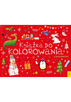Książka do kolorowania z bałwankiem