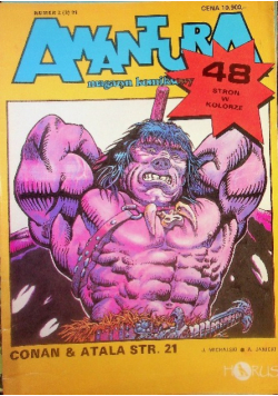 Awantura magazyn  komiksowy Nr 2 / 91