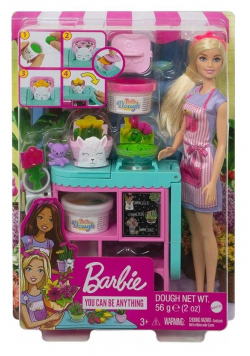 Barbie Lalka + zestaw Kwiaciarnia