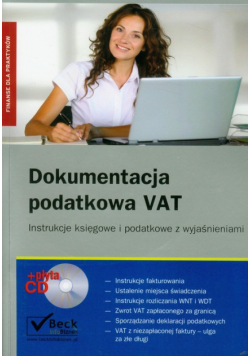 Dokumentacja podatkowa VAT z płytą CD