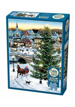 Puzzle 500 Świąteczna choinka G3