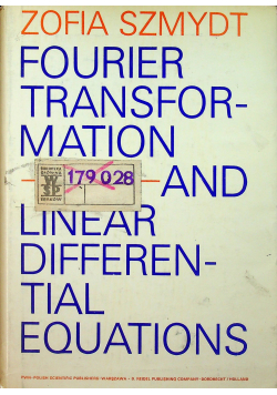 Fourier Transformation and linear differential equations