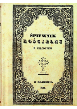 Śpiewnik kościelny z melodyjami