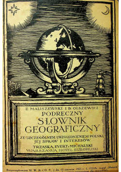 Podręczny słownik geograficzny 1923 r.