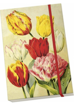 Notatnik ozdobny A5 STNOTE 134 Tulipany