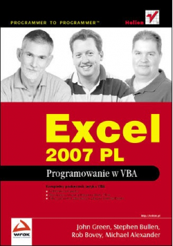Excel 2007 pl Progrmowanie w VBA